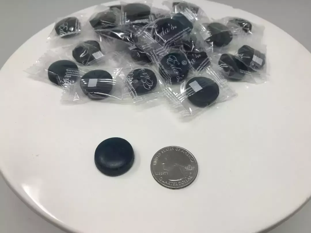Beulah’s Candyland Blueberry Sugar Free Candy 1 Pound Hard Sucking Candy