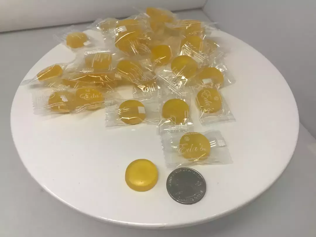 Beulah’s Candyland Lemon Sugar Free Candy 2 Pounds Hard Sucking Candy