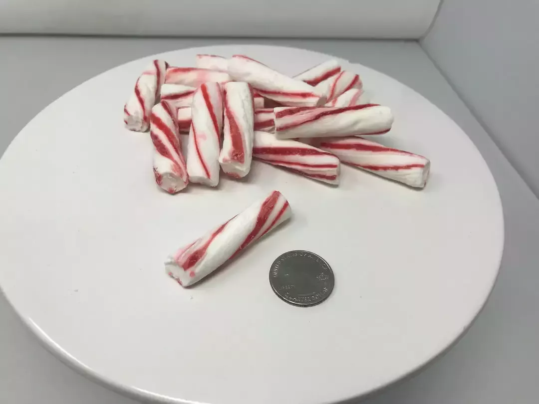 Beulah’s Candyland Soft Peppermint Sticks Candy 4 Pounds Soft Mint Sticks