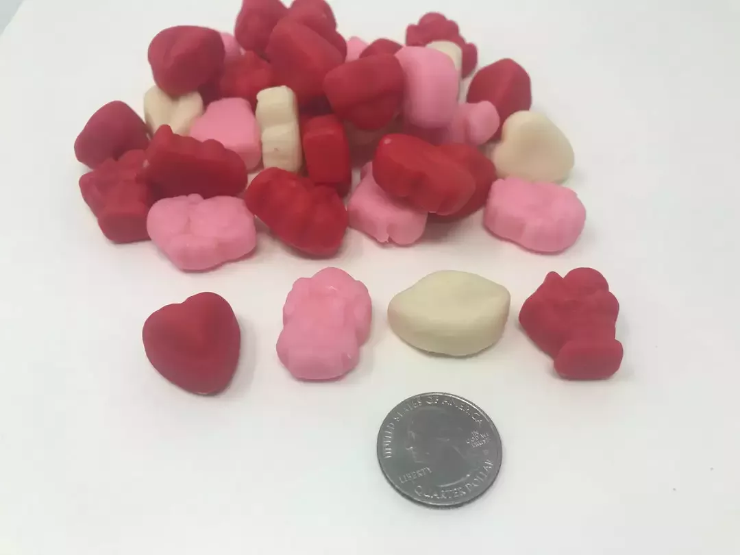 Beulah’s Candyland Valentine Mellocremes Bulk Valentine Candy 2 Pounds