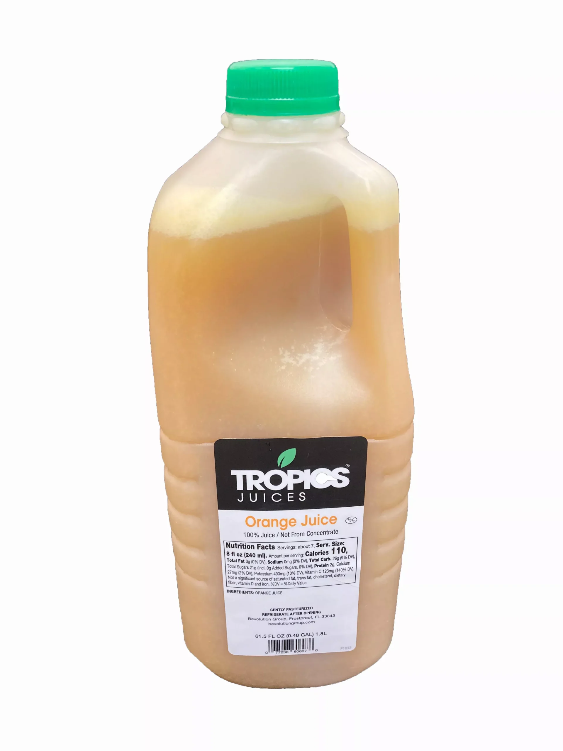 Bevolution Group Frozen Orange Juice Nfc 61.5 Ounce Size - 6 Per Case