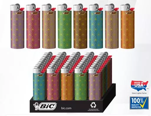 BIC Lighter Metallic Boxes 50ct