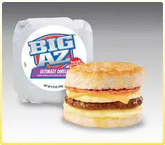 Big AZ Ultimate Omelet Biscuit Sandwich