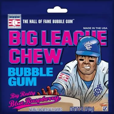 Big League Chew- Big Rally Blue Raspberry