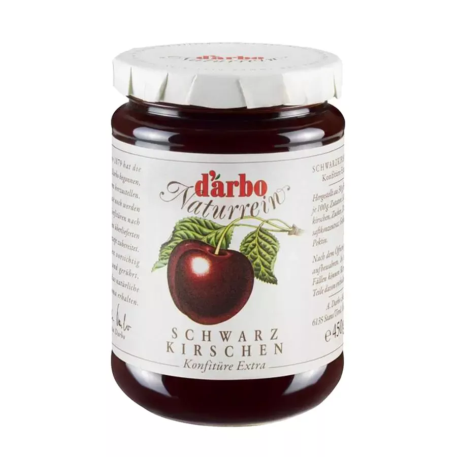 Black Cherry Jam (Black Cherry Fruit Spread) - 16 Oz