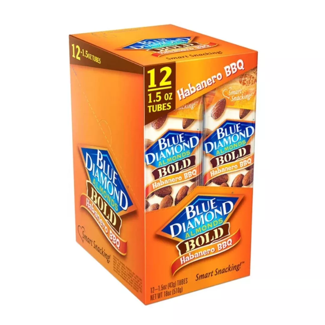Blue Diamond Almonds Habanero Bbq 1.5oz