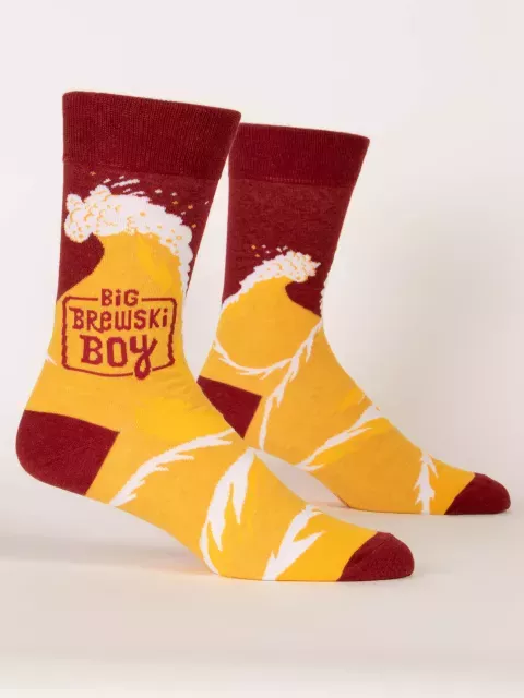 Blue Q "Big Brewski Boy" Men's Socks