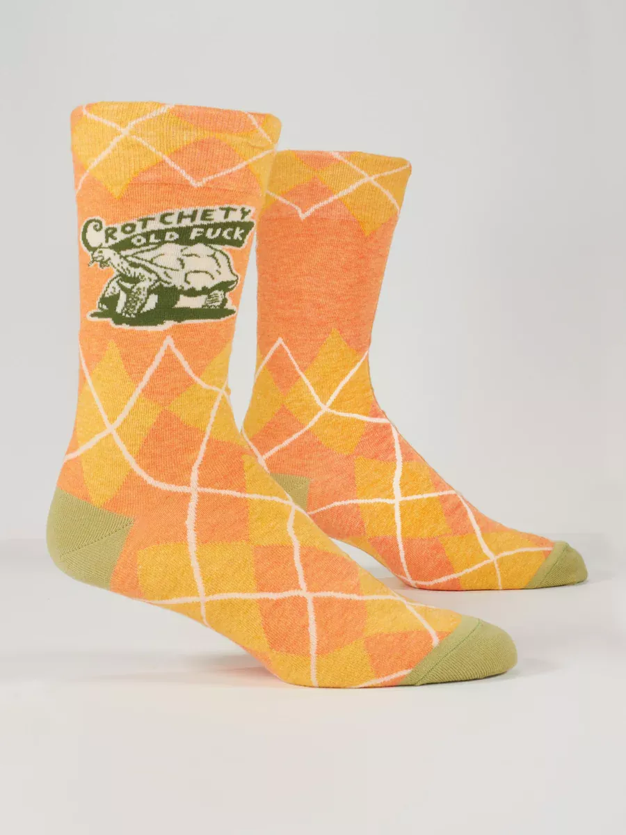 Blue Q - Crotchety Old Fuck - Men's Socks
