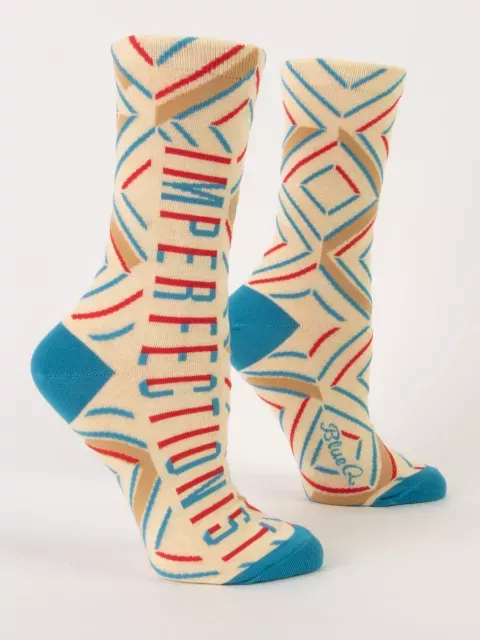 Blue Q "Imperfectionist" Women's Socks