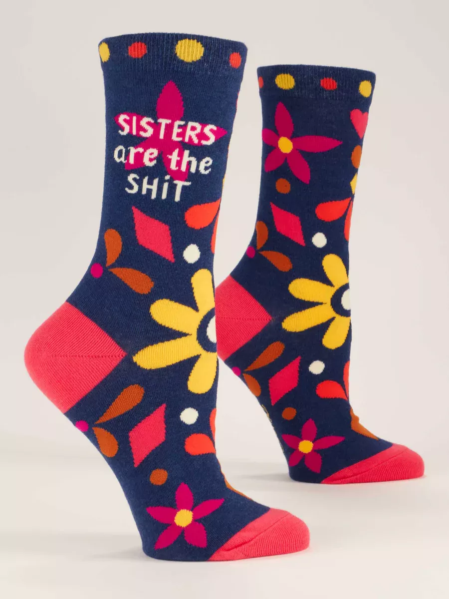 Blue Q - Sisters Are The Shit - Woman's Socks