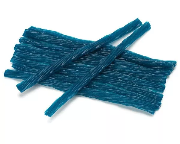 Blue Raspberry Juicy Twists 12LB Bulk