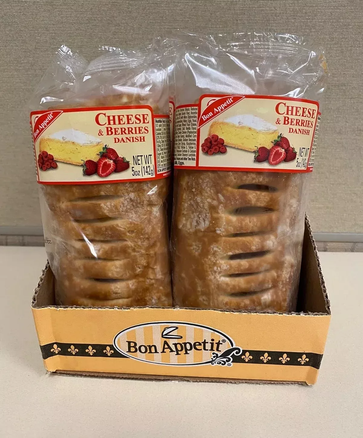 Bon Appetit Danish Cheesy Berry 5oz 8 Per Box