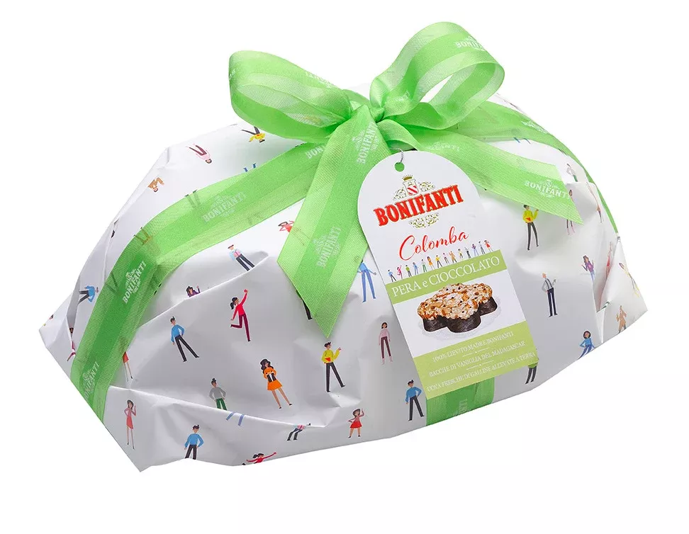 Bonifanti Colomba Pear and Chocolate,35.2 oz | 1000g