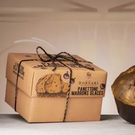Borsari - Panettone Marrons Glaces - 750gr - 26.45 oz