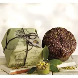 Borsari - Panettone with Pistachio Cream - 1Kg - 2.2 lb