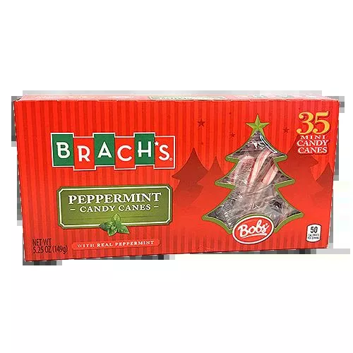 Brach's Bob's Mini Peppermint Candy Canes