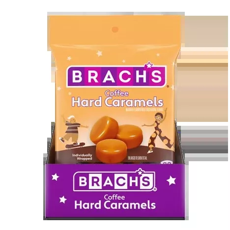 Brach's Coffee Hard Caramels 3.25 oz. Bag