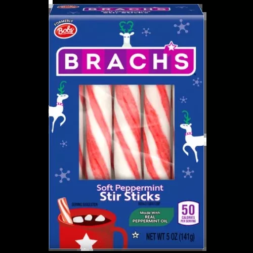 Brach's Soft Peppermint Stir Sticks 5 oz. Box
