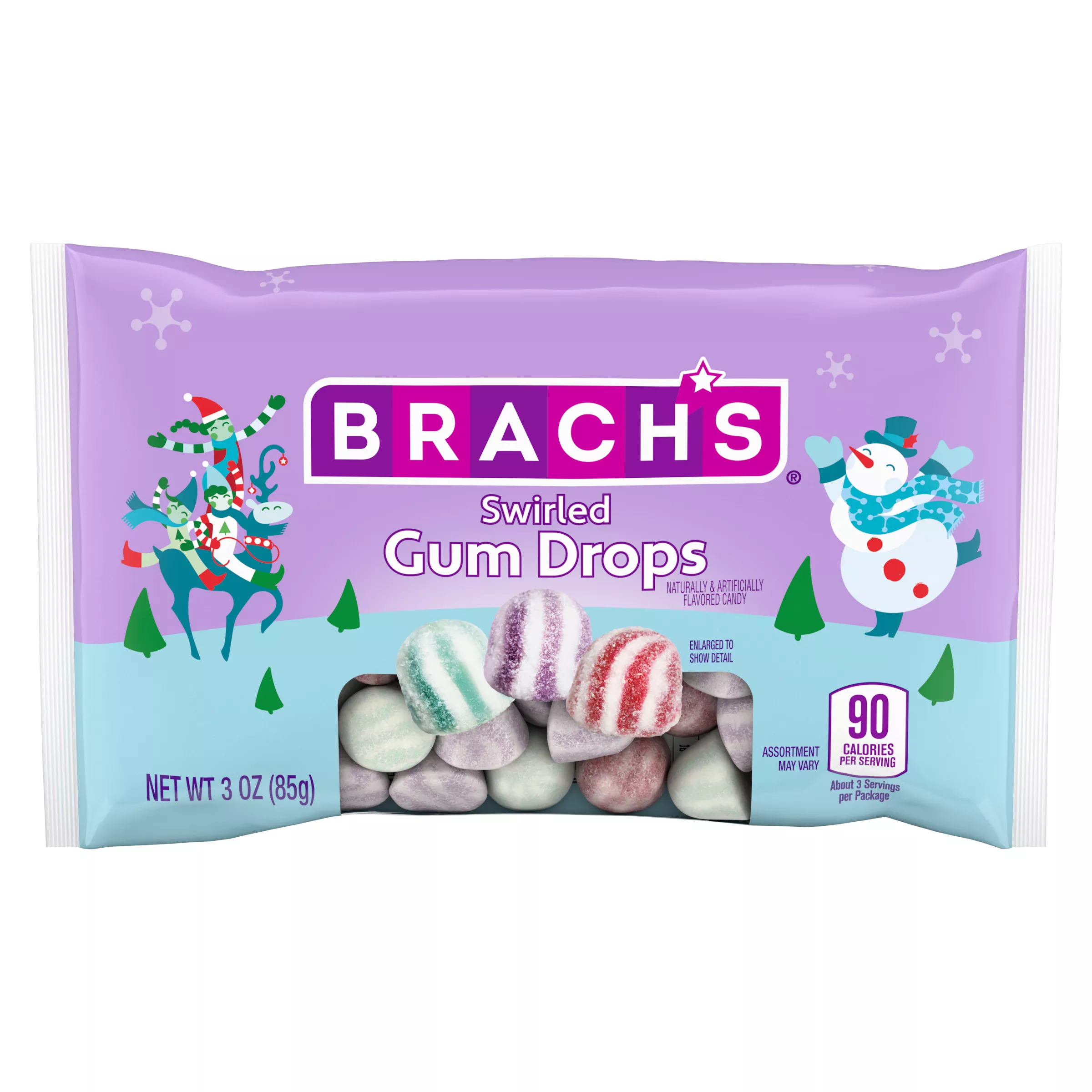 Brach's Swirled Gum Drops 3oz Share Size