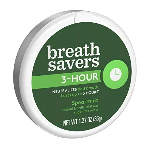 Breath Savers 3hr Sprmt Tin 8 Per Tin