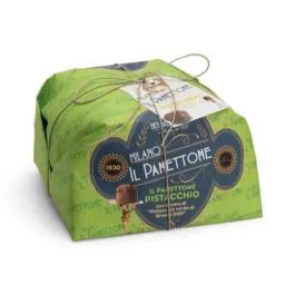 BreraMilano - Panettone Pistacchio (1Kg - 2.2 lb)