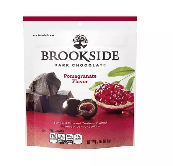 Brookside Dark Chocolate Pomegranate Peg Bag 7 oz