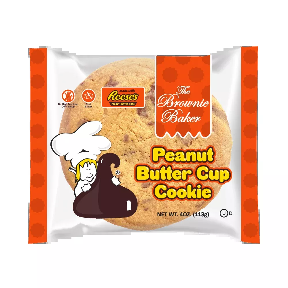 The Brownie Baker Cookie Peanut Butter Cup (Pack of 12)
