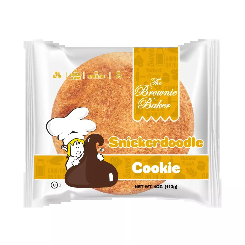 The Brownie Baker Cookie Snickerdoodle (Pack of 12)