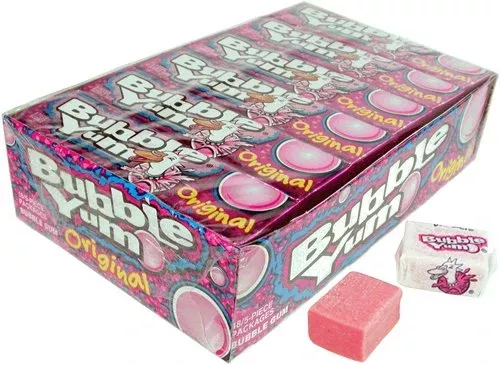 Bubble Yum Yum Regular 18 Per Box