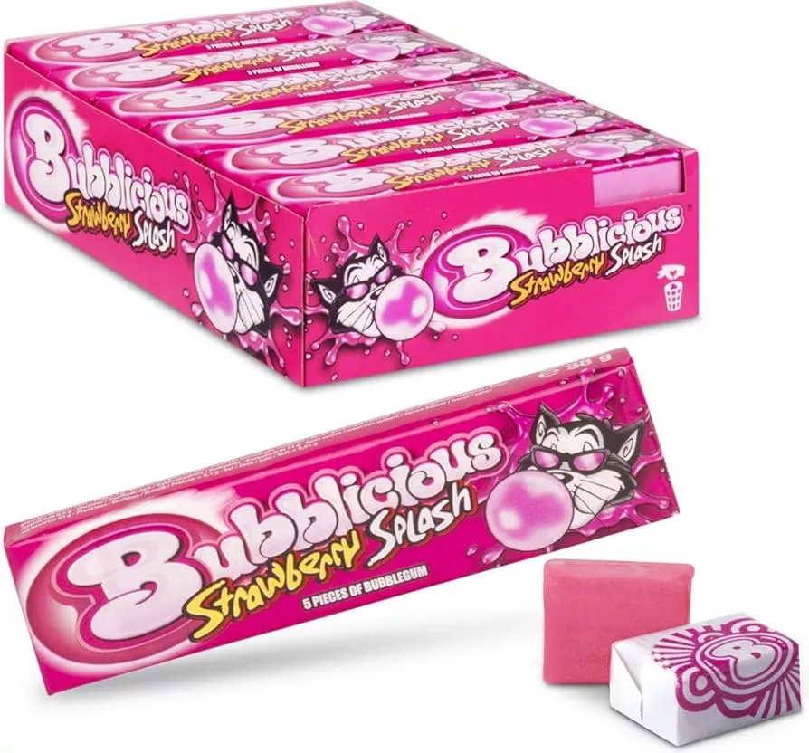 Bubblicious Bubble Gum Boxes 18ct