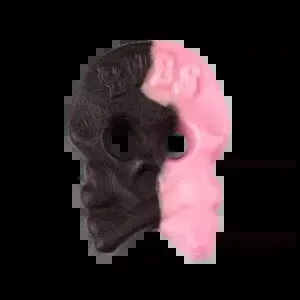BUBS Raspberry and Licorice Foam Skull