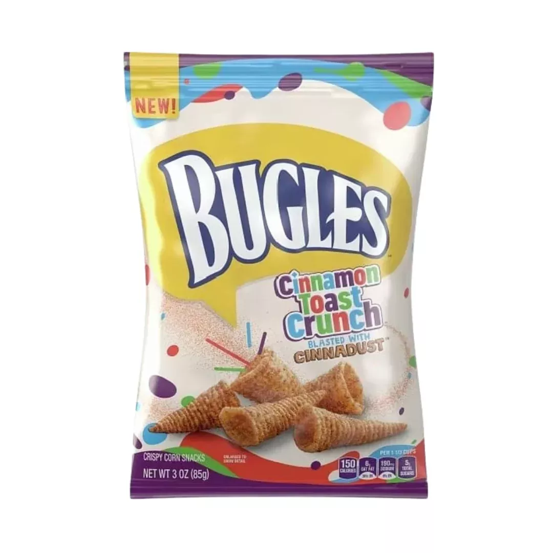 Bugles Cinnamon Toast Crunch 3 oz - 6ct