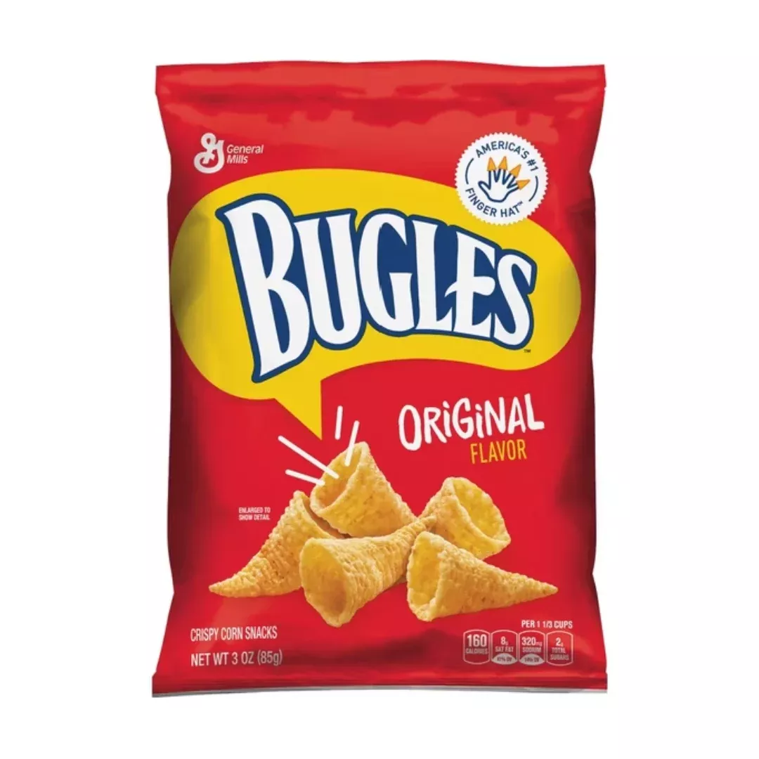 Bugles Original Corn Chips 3 oz - 6ct