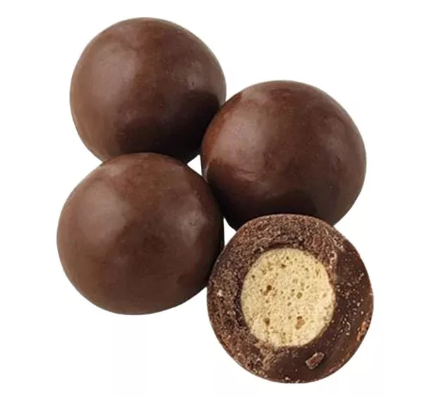Bulk Foods Platinum Chocolate Malt Balls – 2 lb. Bag