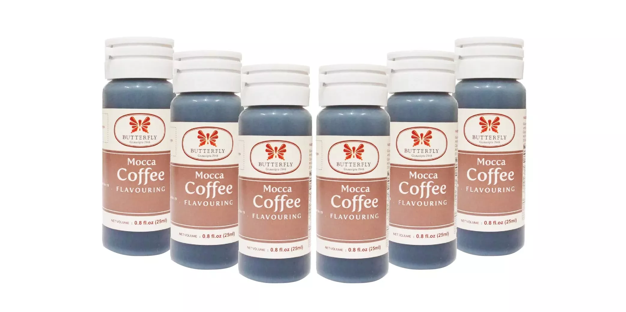 Butterfly Flavoring Extract Paste, 25 Ml (Coffee Mocca, Pack Of 6)