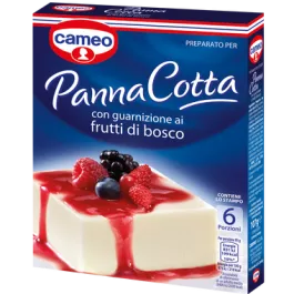 Cameo - Panna Cotta with mixed berries (107 gr)