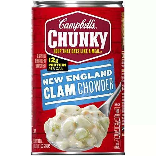 Campbell's Chunky Camp Chunky Clm/c 19 oz Single Can