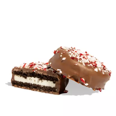 Candy Cane Crush Milk Chocolate Double Stuffed Cookie