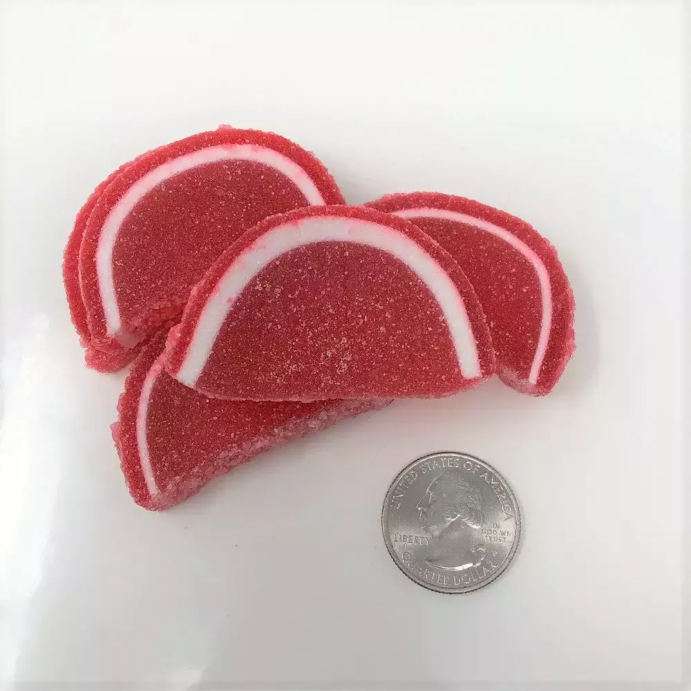 Cavalier Candies, Ltd – Winnipeg, Canada Cavalier Candies Fruit Slices Raspberry Flavor Jelly Candy 1 Pound