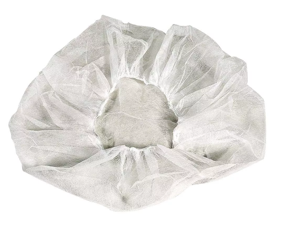 Cellucap Manufacturing Cellucap 24 Inch White Flat Pack Bouffant Cap 10 - 100 Each - 10 Per Case
