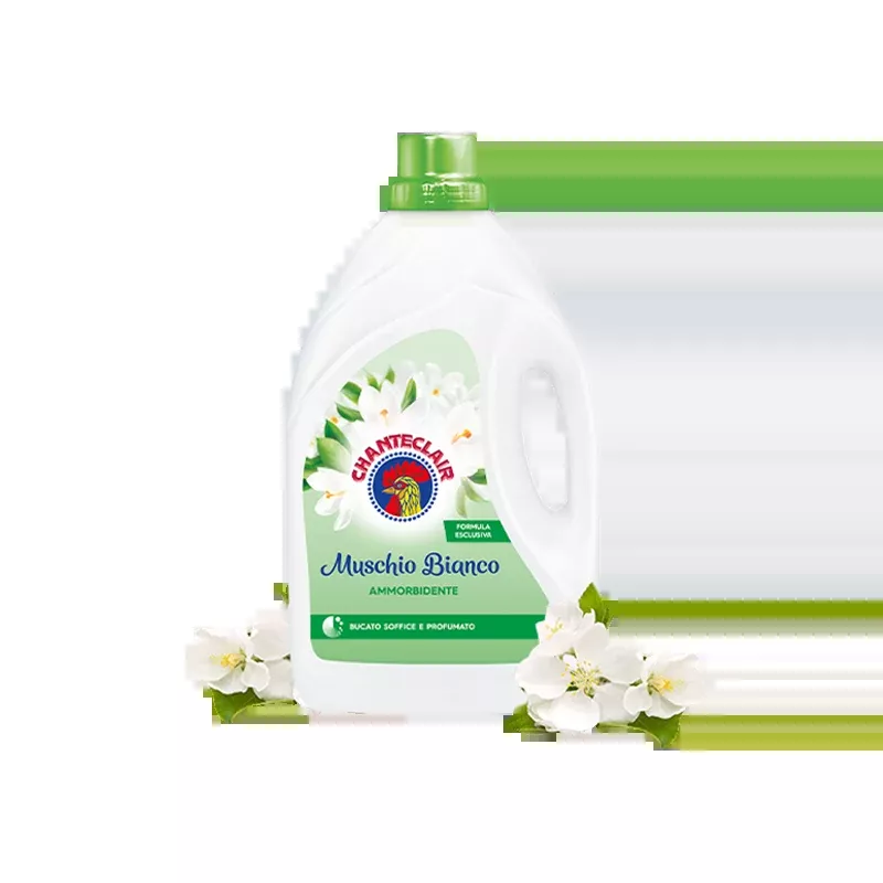 Chanteclair Ammorbidente, White Musk Fabric Softener, Muschio Bianco, 1560 ml