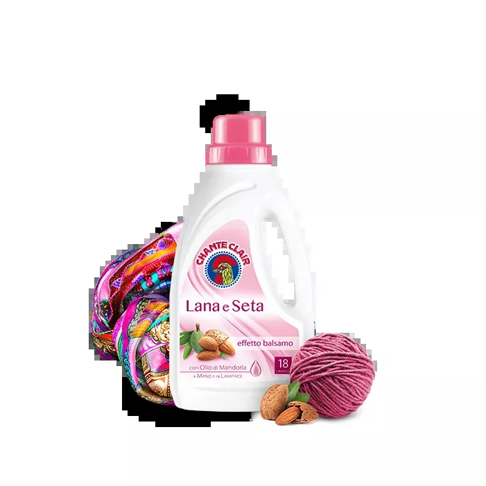 Chanteclair, Machine Wash Wool and Silk Detergent, Lana e Seta, 18 Washes, 30 oz | 900 ml