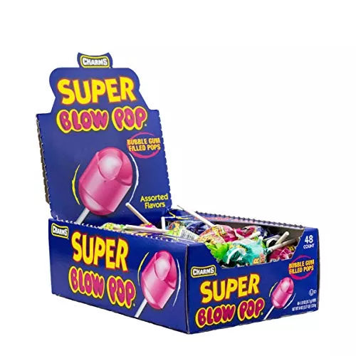 Charms Super Blow Pop 48 Per Box