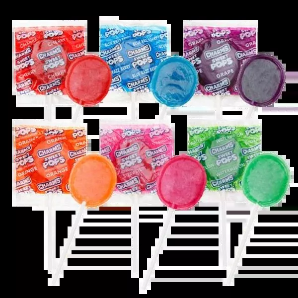 Charms Sweet Pops Bulk by Flavor - 1 lb. Bag