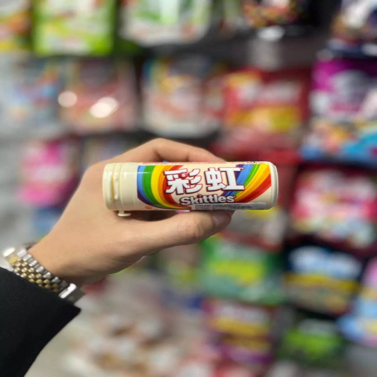 (CHINA) SKITTLES TUBE RAINBOW YOGURT- 30G