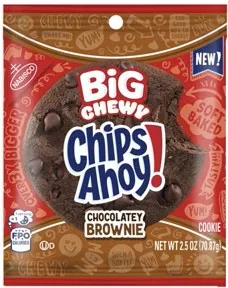 Chips Ahoy Big Chunky Chocolate Brownie 2.5oz 7ct