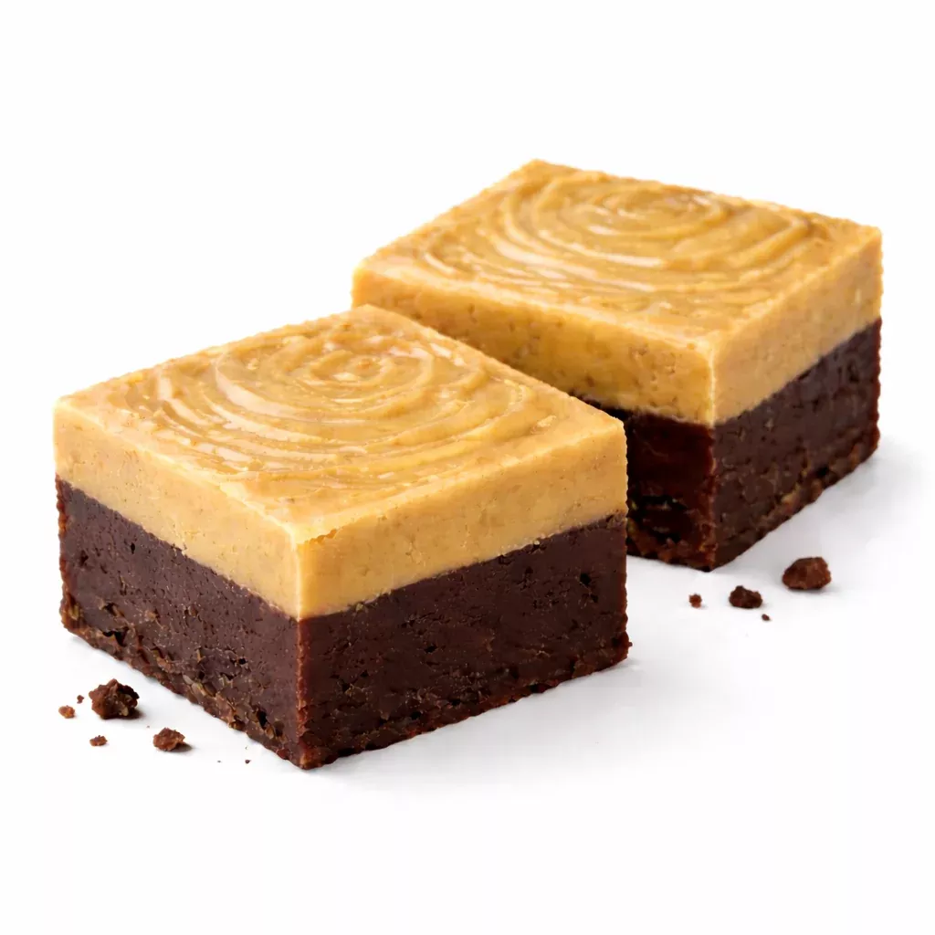 Chocolate Peanut Butter Fudge Squares – 8 oz
