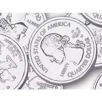 Chocolate Silver State Quarter 10LB Bulk