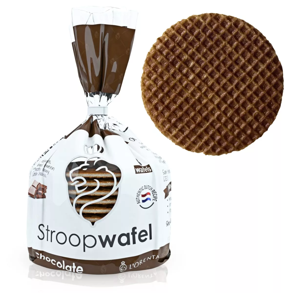 Chocolate Stroopwafels – 8 Waffles