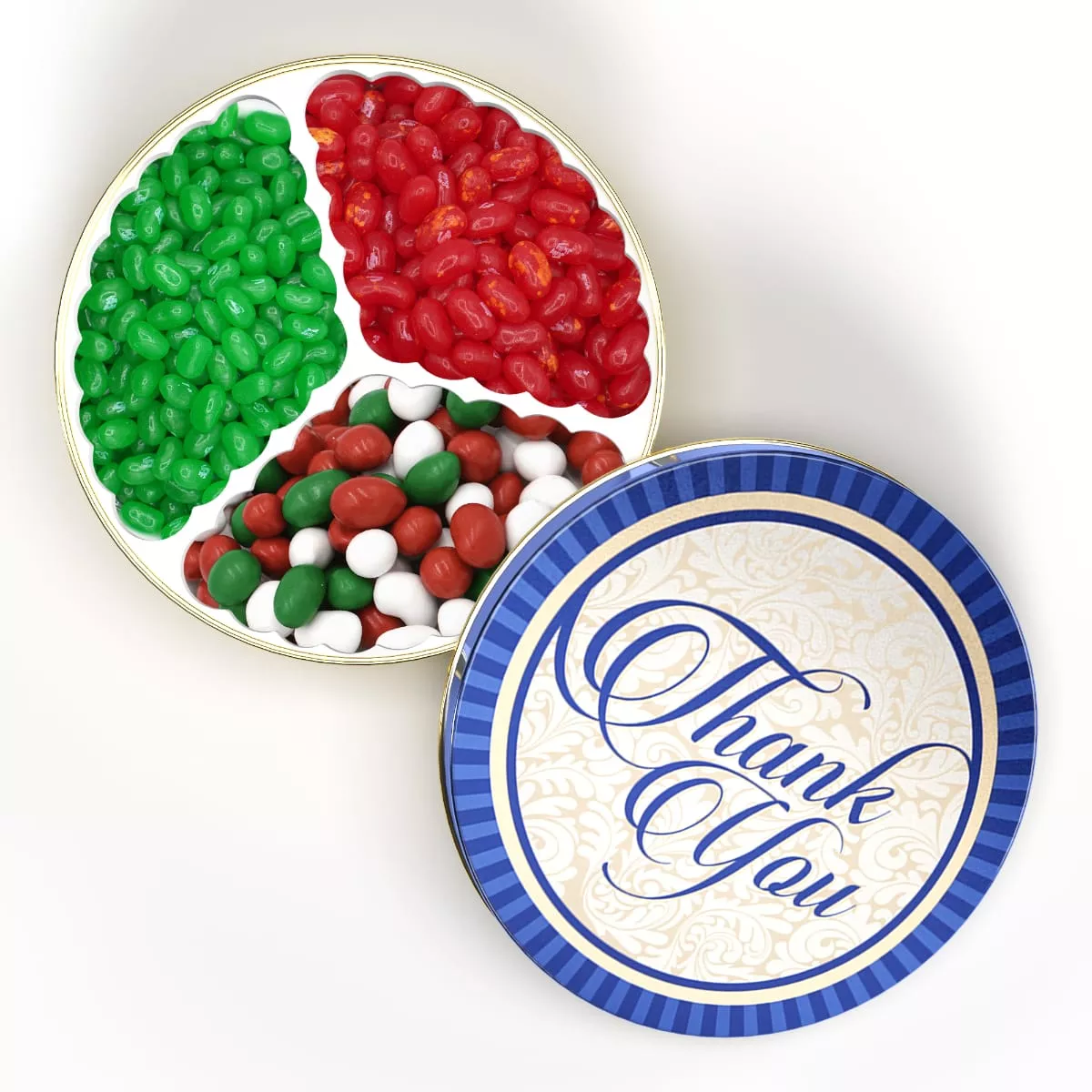 Christmas Colors Tin